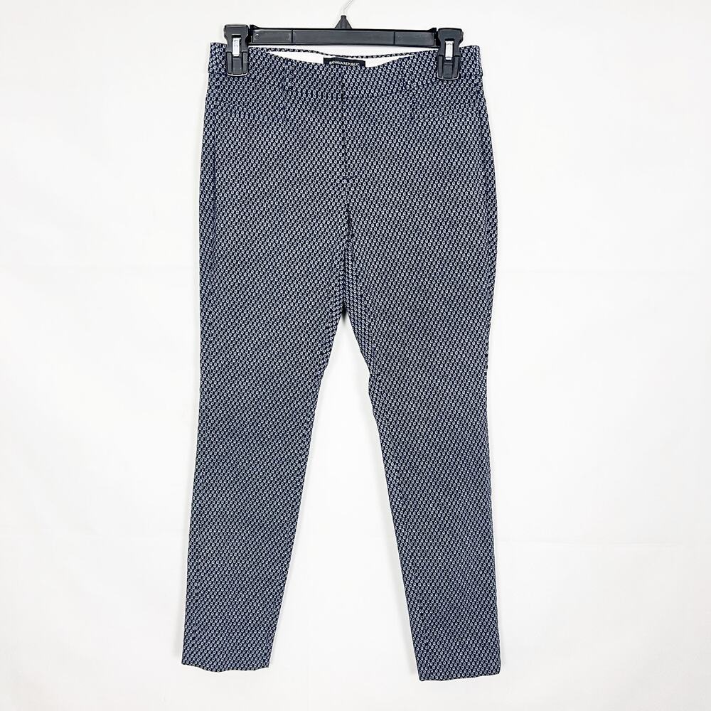 Banana Republic Sloan Ankle Pants Womens Petite 0 Career Office Work Business